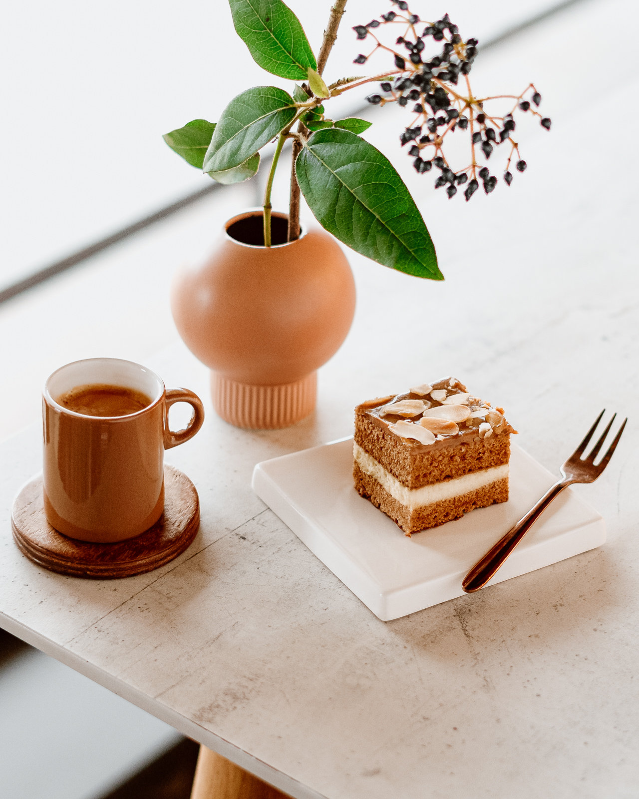 Karamelinis plokštainis „Caramel mood“