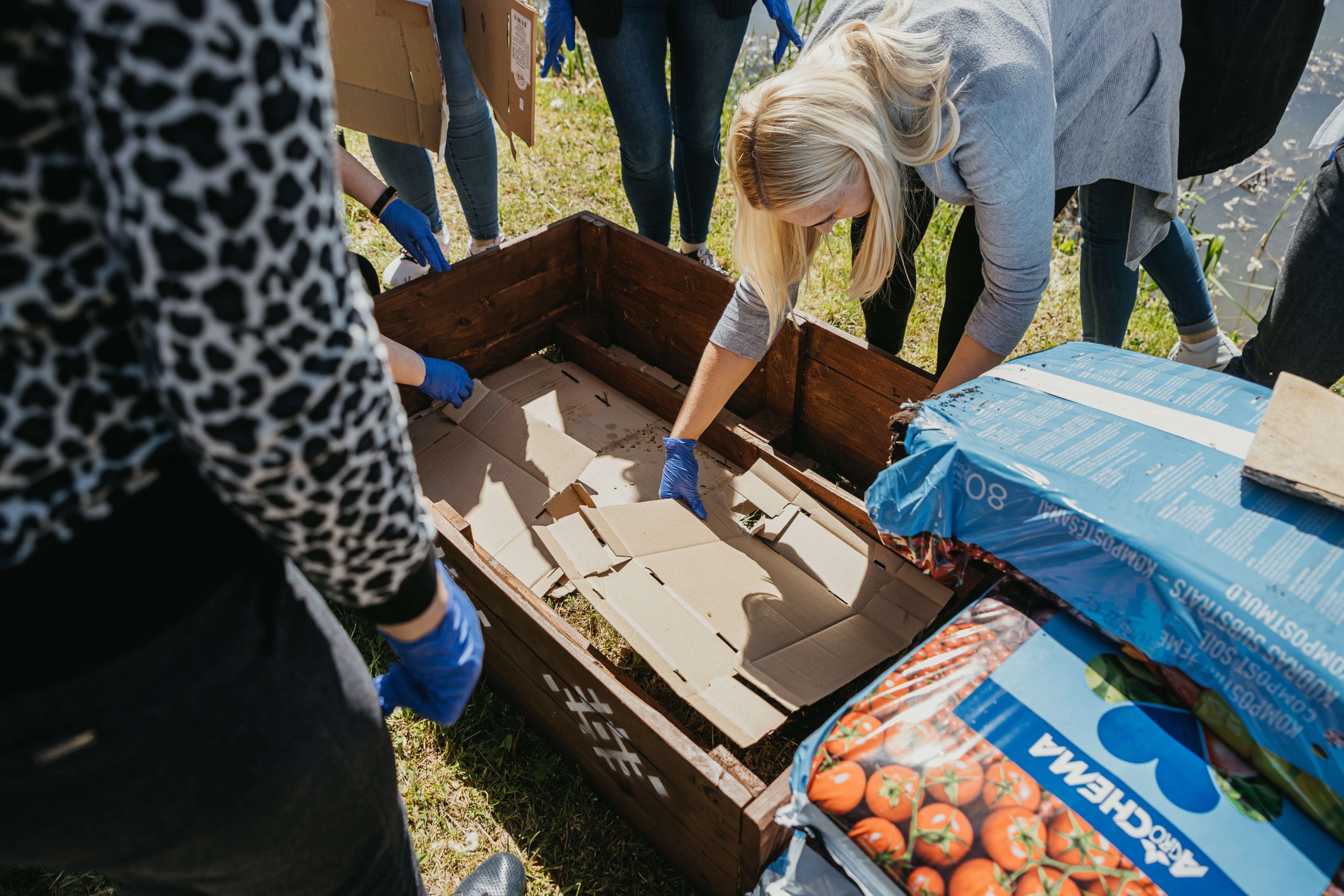 Tvarios idėjos: kartoninės dėžutės panaudojimas  darže ir ne tik 🌱