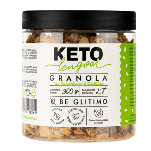 KETO lengvai | Granola su saldikliu ksilitoliu