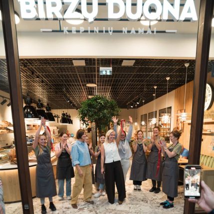 Viena didžiausių „Biržų duonos“ krautuvių – atidaryta!