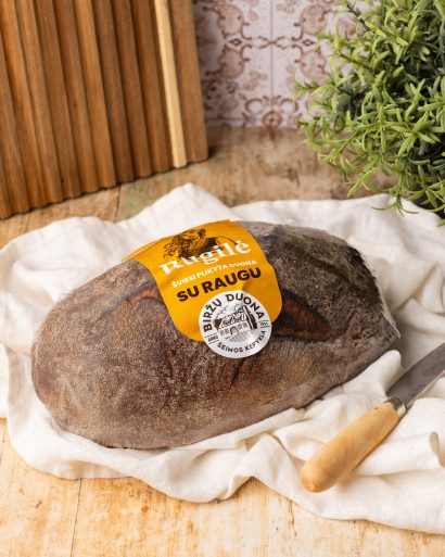 Šviesi plikyta duona „Rugilė“