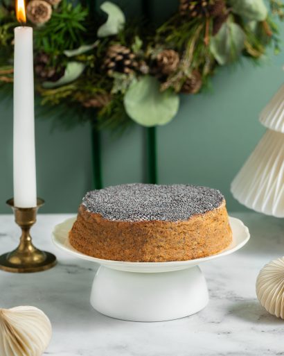 Varškės tortukas su aguonų įdaru