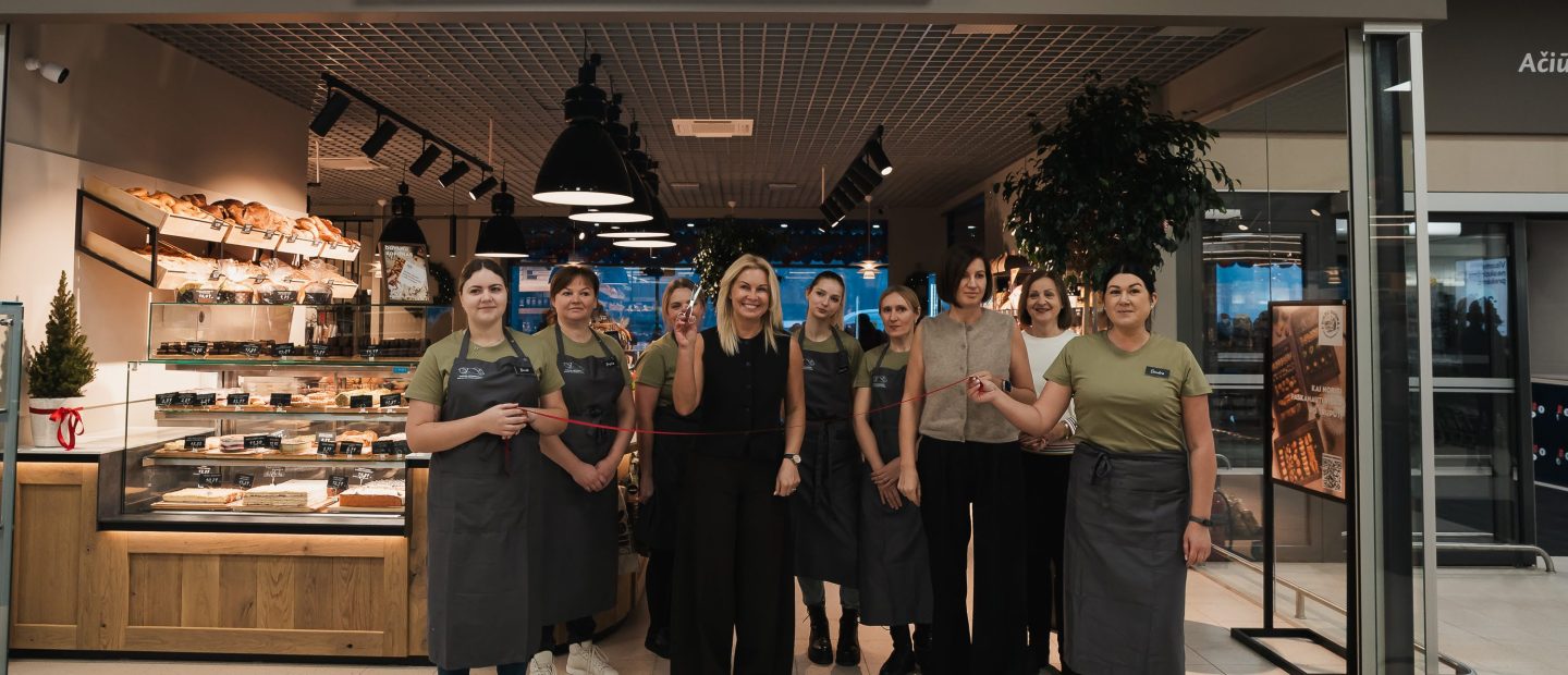 Pagaliau mojuojame iš Kupiškio naujos „Biržų duonos“ kepinių namų!