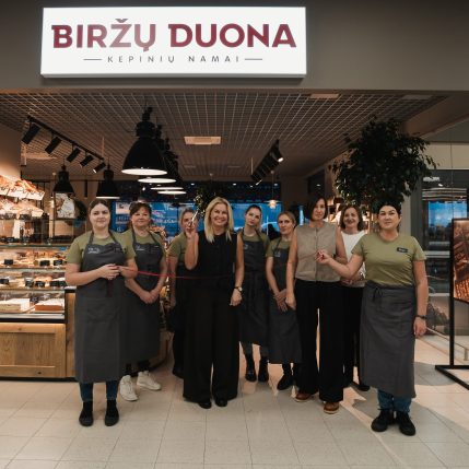 Pagaliau mojuojame iš Kupiškio naujos „Biržų duonos“ kepinių namų!