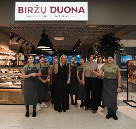 Pagaliau mojuojame iš Kupiškio naujos „Biržų duonos“ kepinių namų!