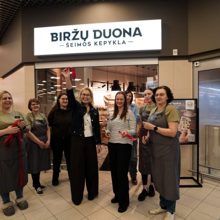 Valio! Panevėžiečiai jau gali džiaugtis antra „Biržų duonos“ firmine parduotuve