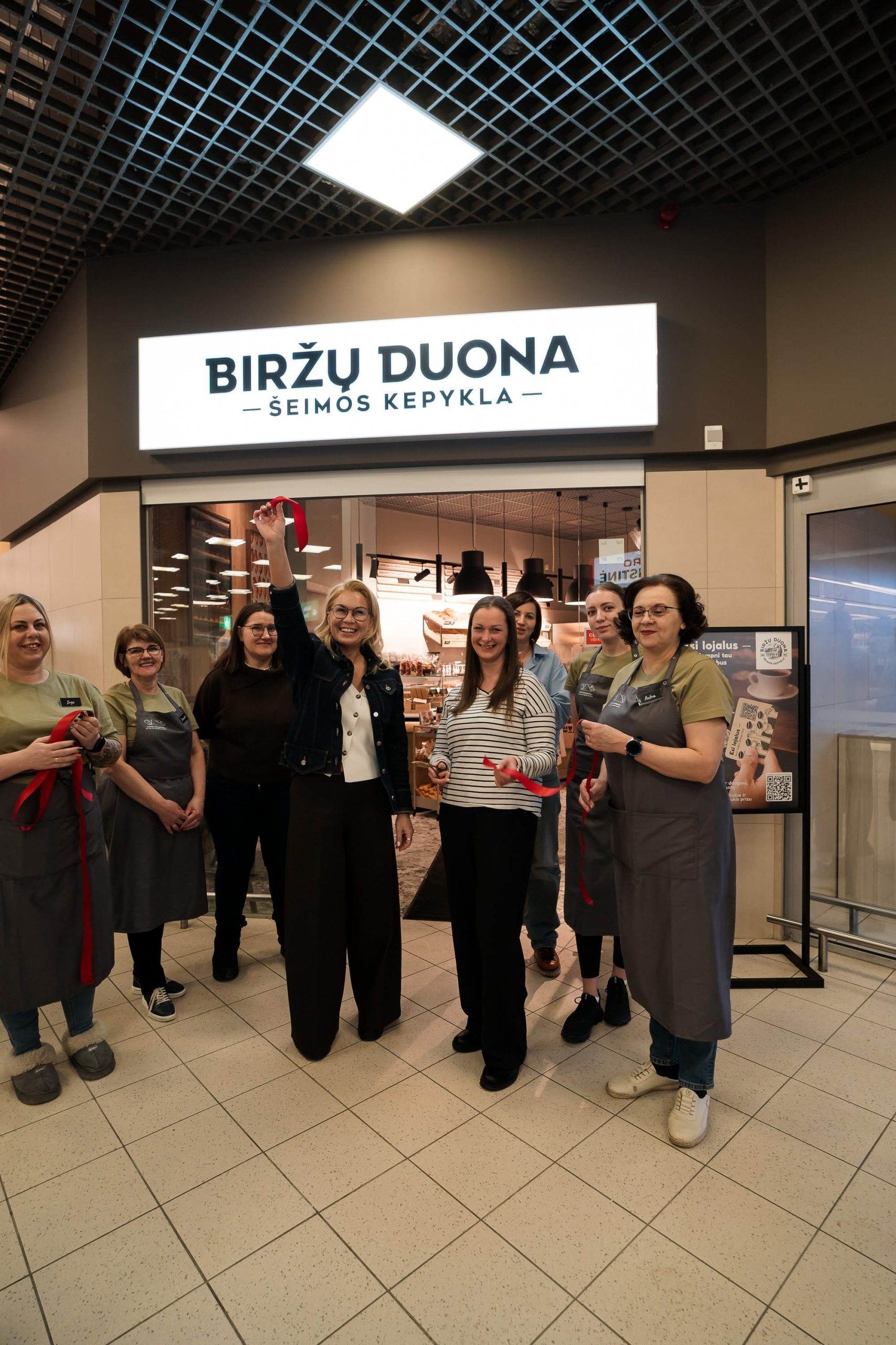 Valio! Panevėžiečiai jau gali džiaugtis antra „Biržų duonos“ firmine parduotuve