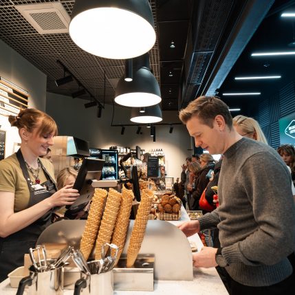 Mojuojame iš naujos „Biržų duonos“ krautuvės Pašilaičiuose!