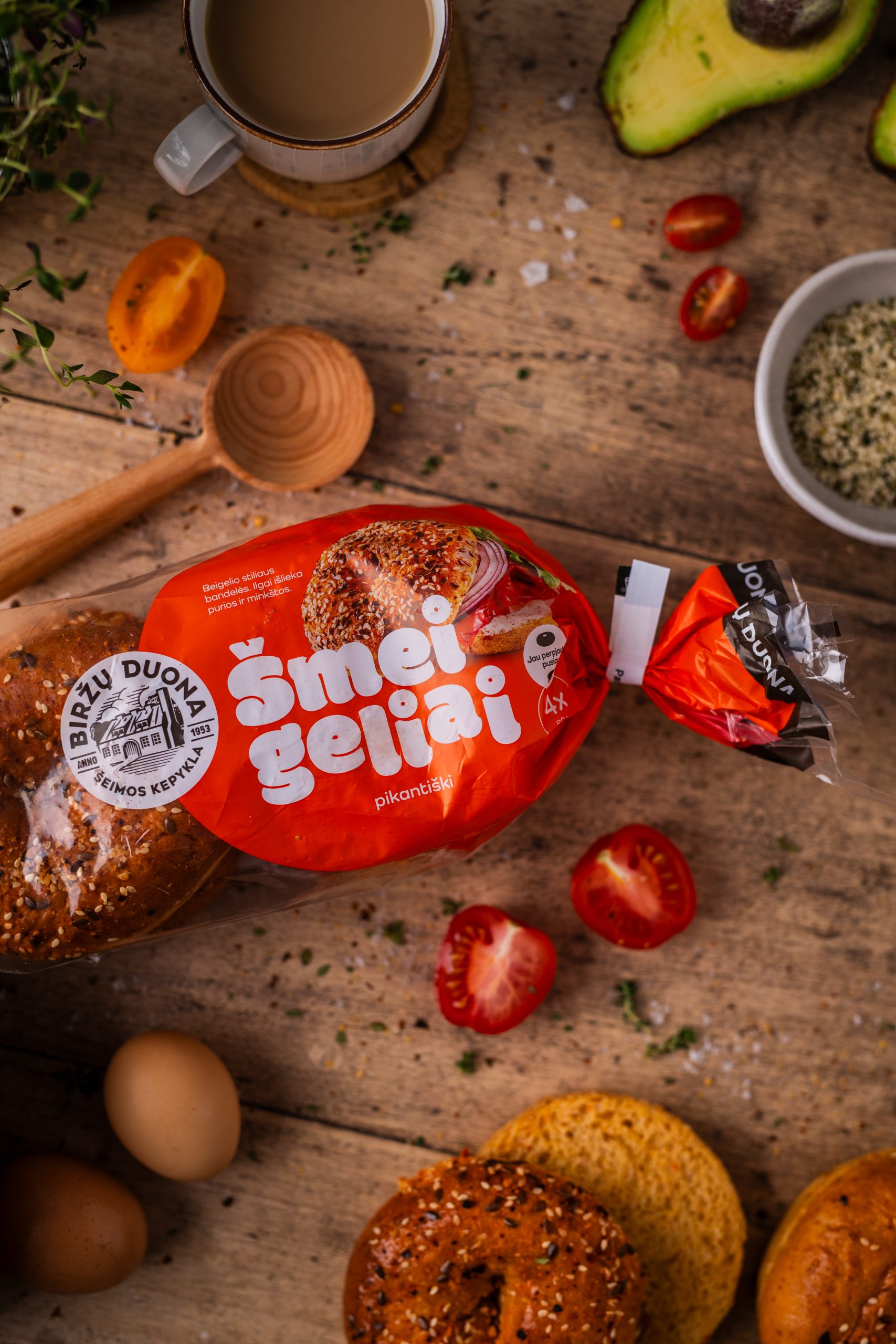 „Šmeigeliai“ pikantiškos sumuštinių bandelės