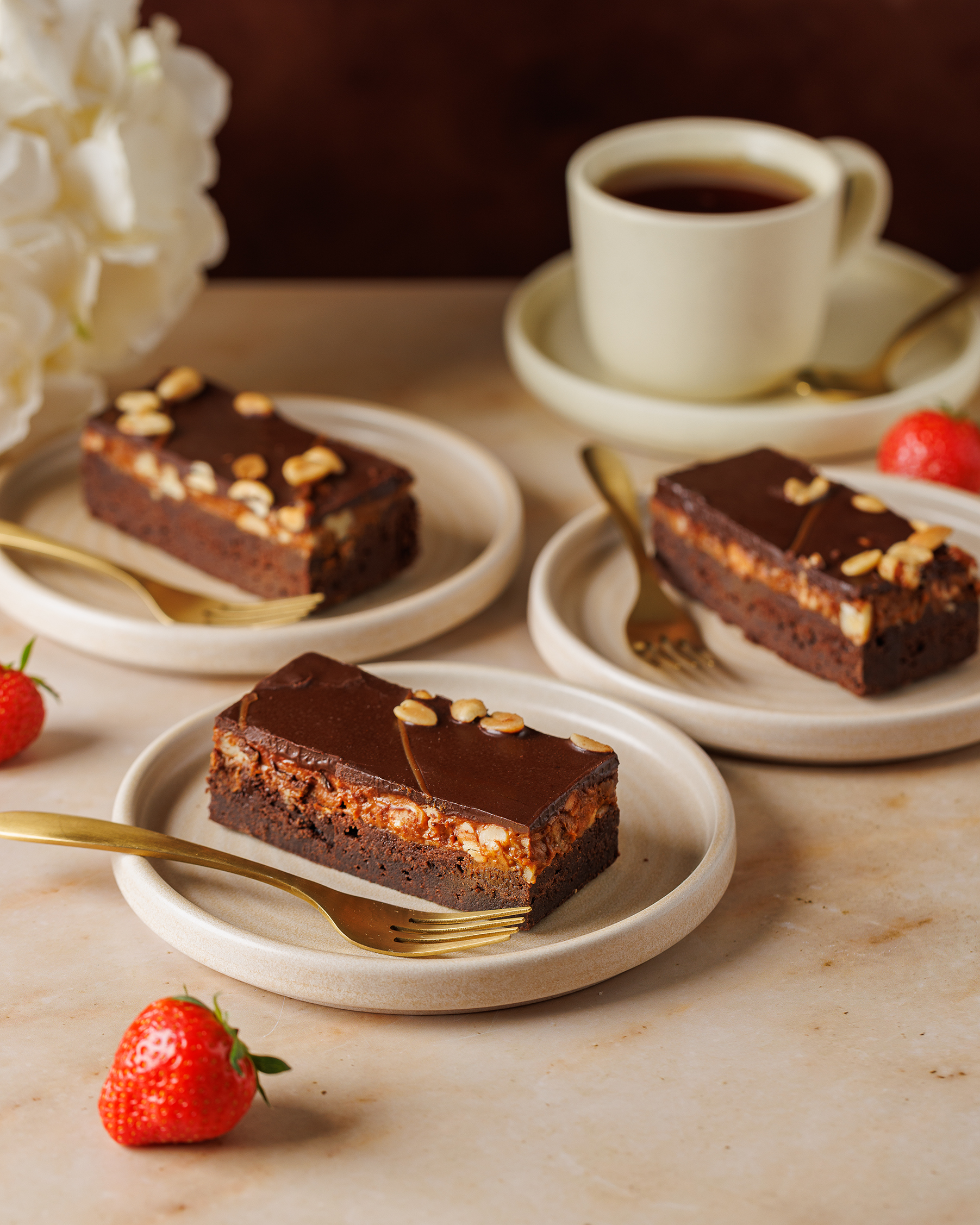 Pyragas „Sūrios karamelės braunis“